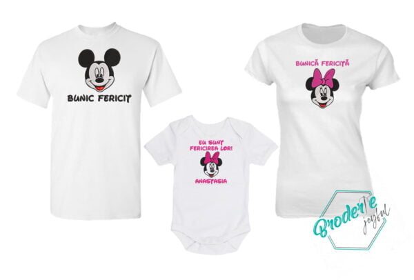 Set tricouri personalizate mot bunici