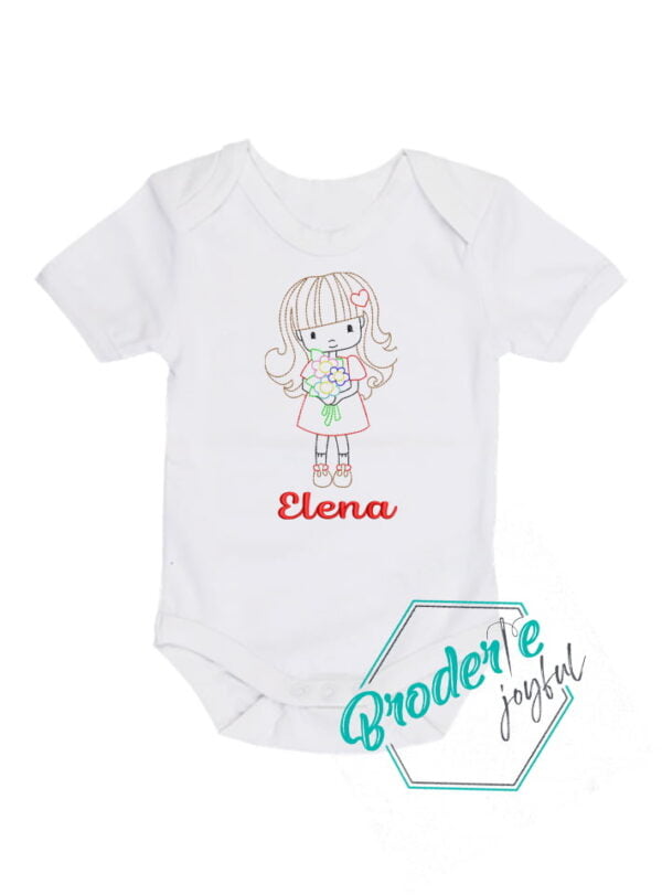 Body bebe personalizat Elena